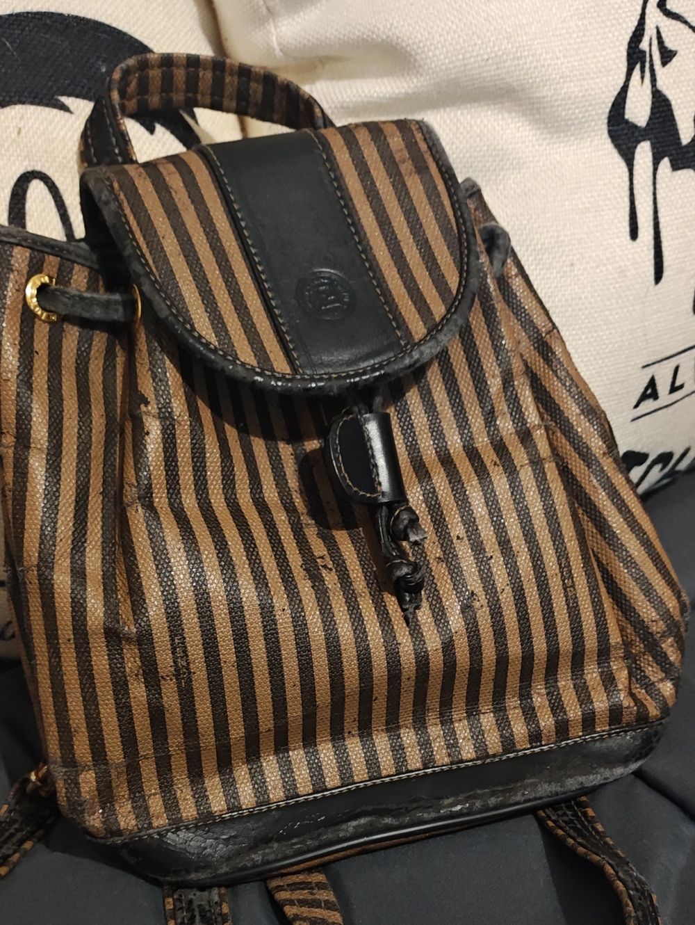 Authentic Fendi Small Backpack READ - Picture 2 of 5